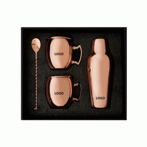 Set Coctelera Cobre