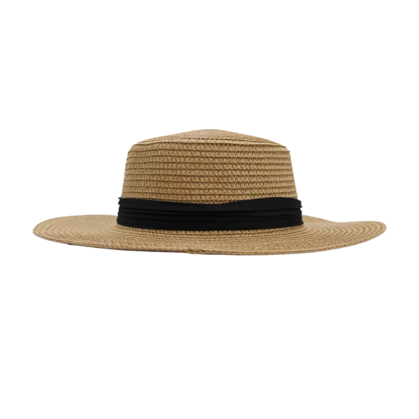 Sombrero Rafia Plano - Imagen 2