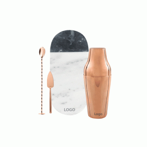 Set Mármol Cobre